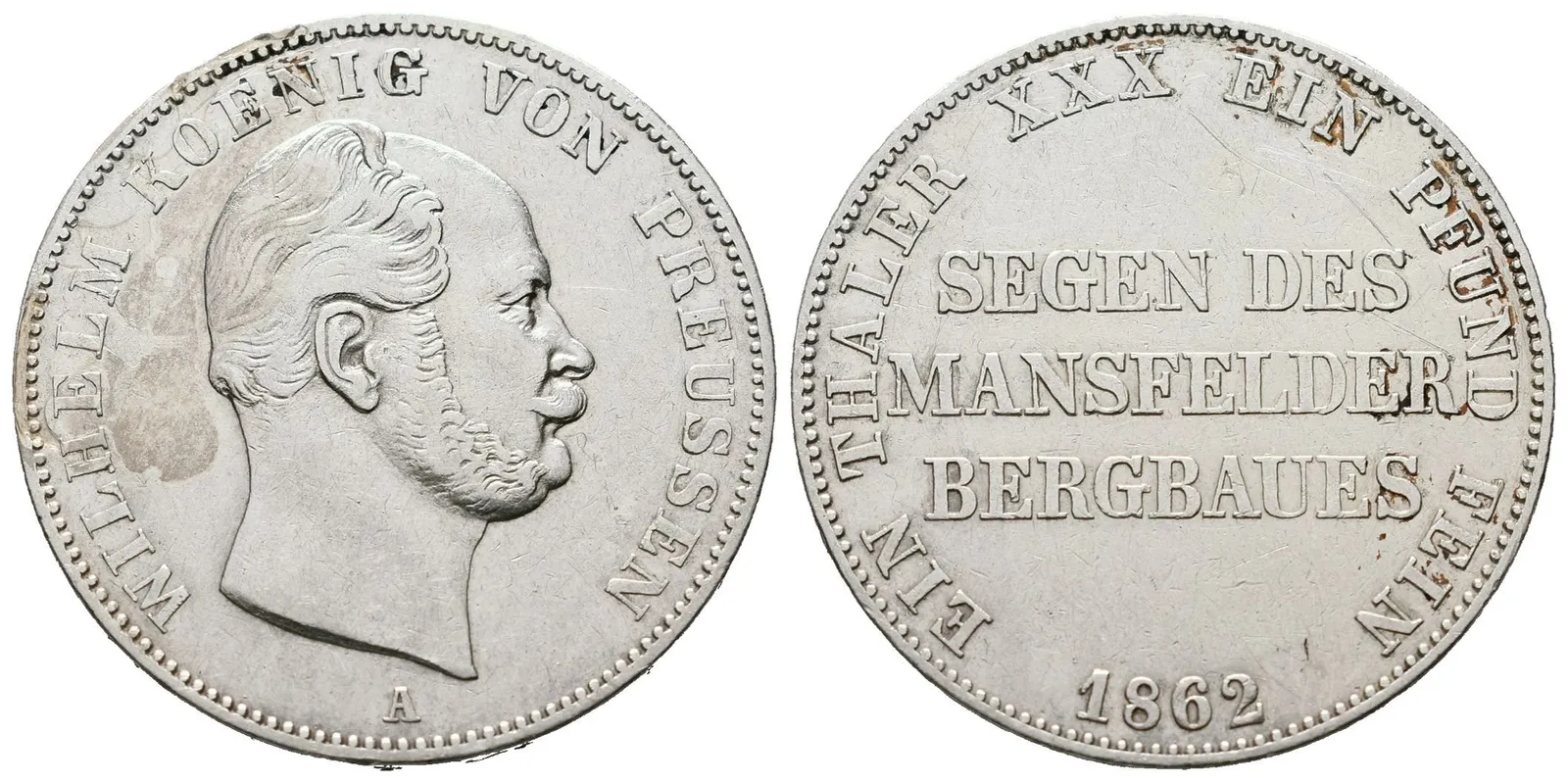 Prusko, Tolar 1862 - Výtěžkový