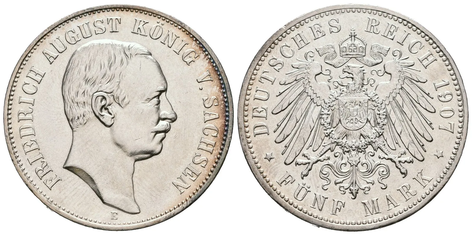 Sasko, 5 Marka 1907