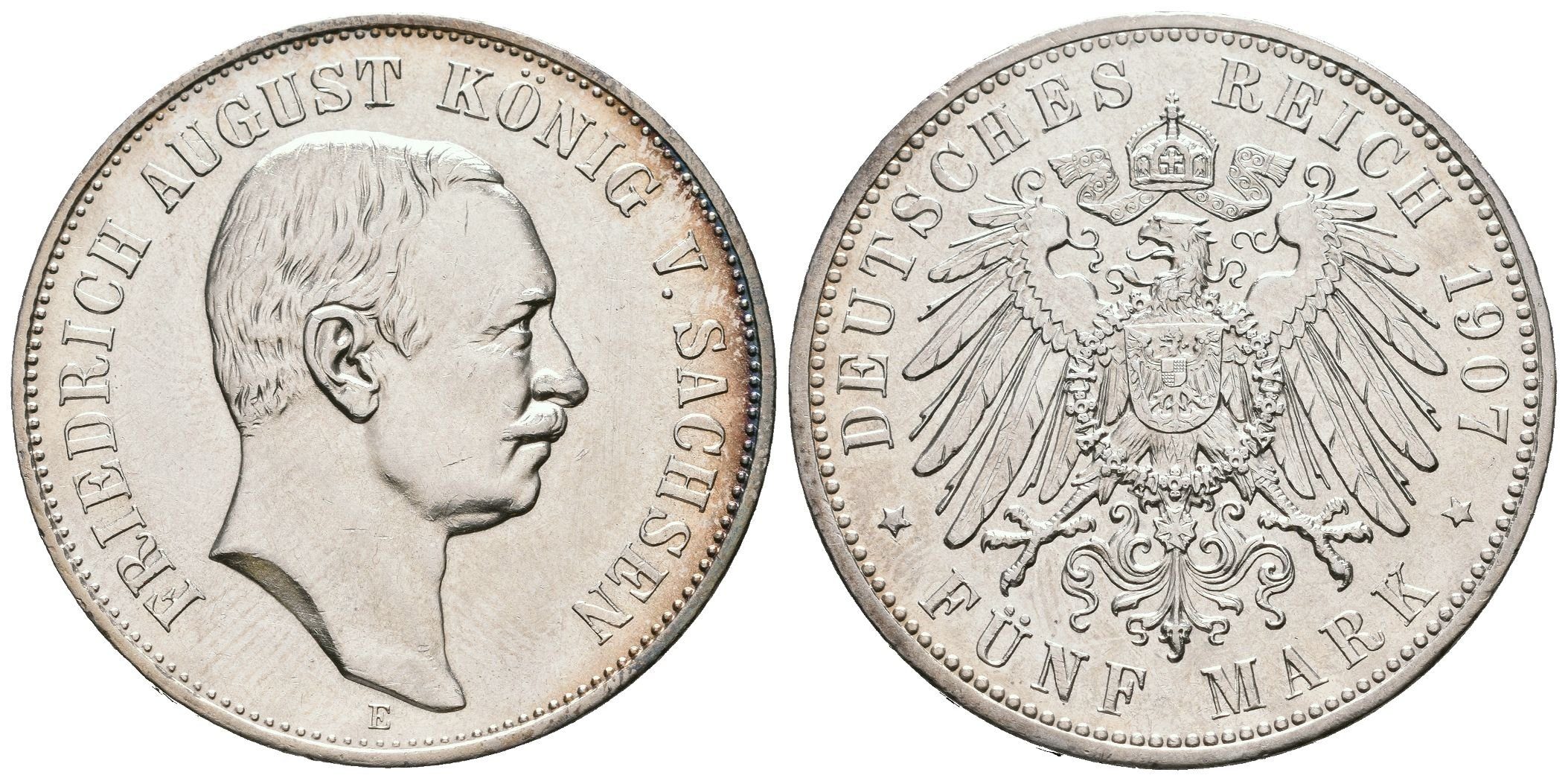 Sasko, 5 Marka 1907