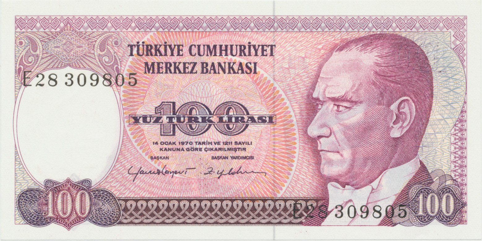 Turecko, 100 Lira (1984), P.194b