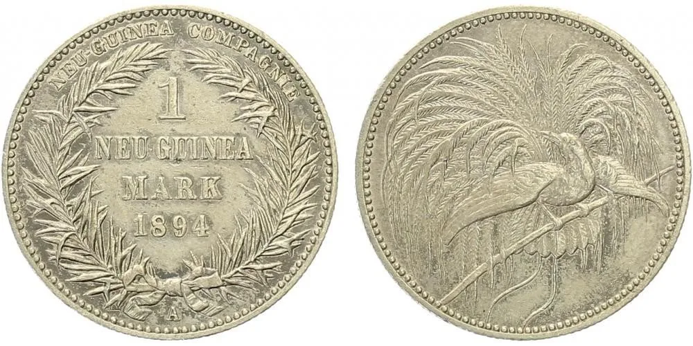 Koloniální ražby, Německá Nová Guinea — 1