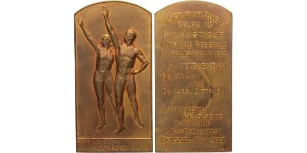 Belgie - 40. výročí gymnastické federace
