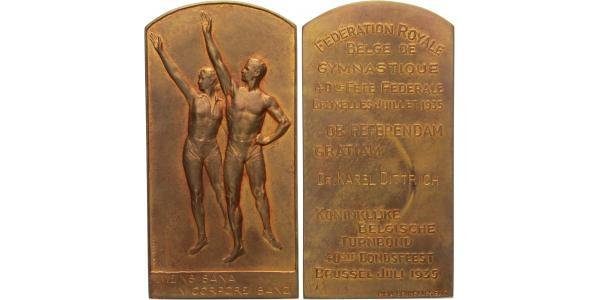 Belgie - 40. výročí gymnastické federace