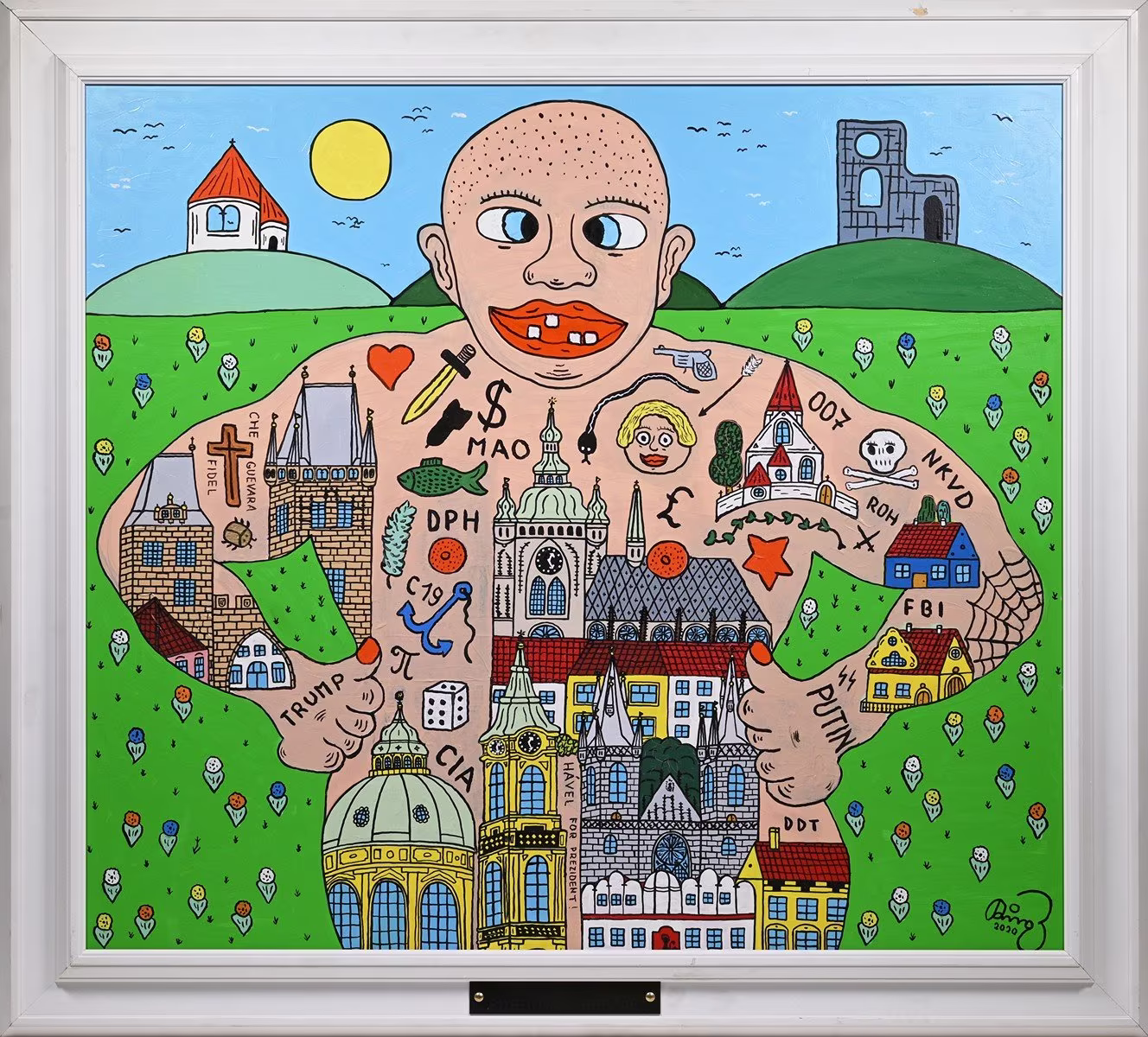 František Ringo Čech: František Ringo Čech (1943) - Potetovaný pražák