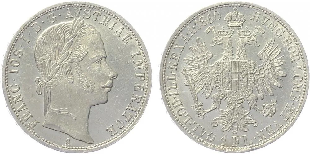 Rakouská a spolková měna, 1857 - 1892 — 1
