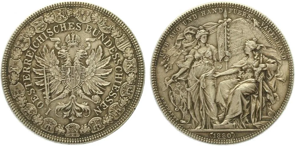 Rakouská a spolková měna, 1857 - 1892 — 1