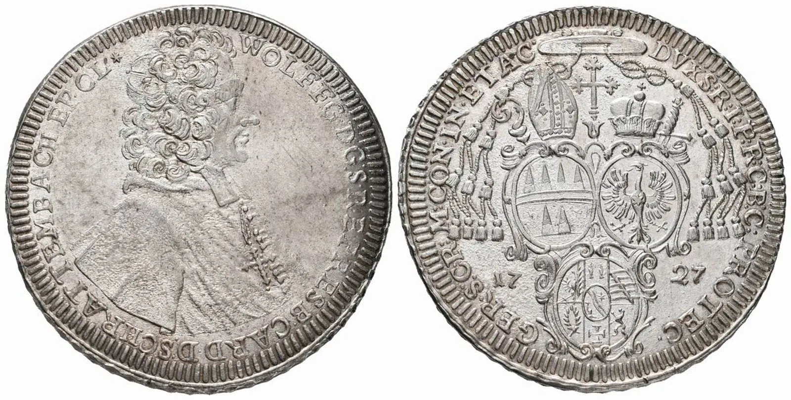 Olomouc - biskupství, Wolfgang von Schrattenbach, 1711 - 1738 — 1