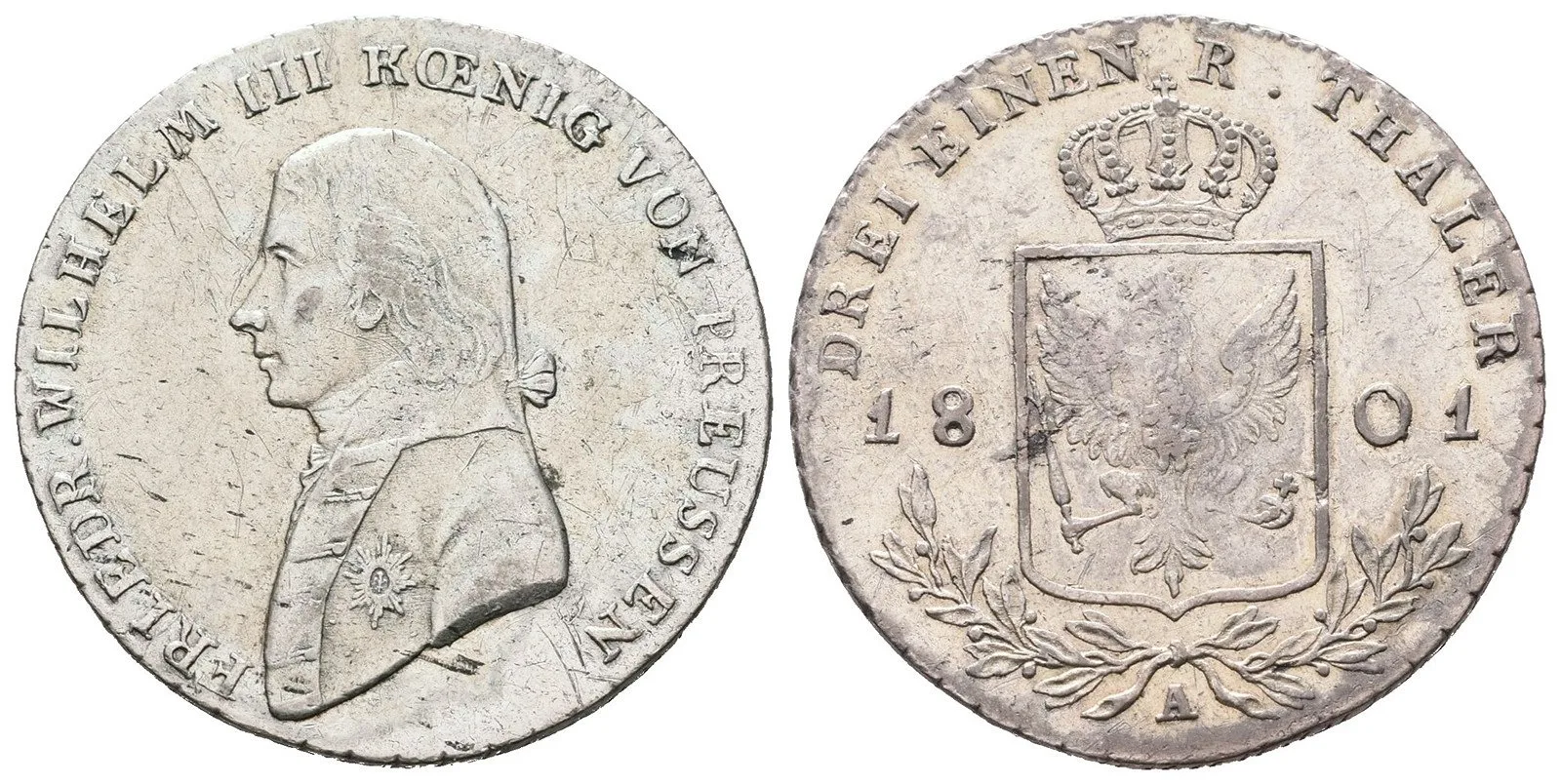 Prusko, Friedrich Wilhelm III., 1797 - 1840 — 1