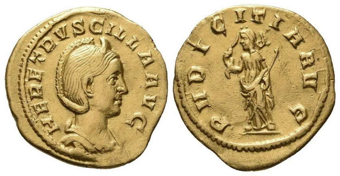 Herennia Etruscilla, manželka Trajana Decia — 1