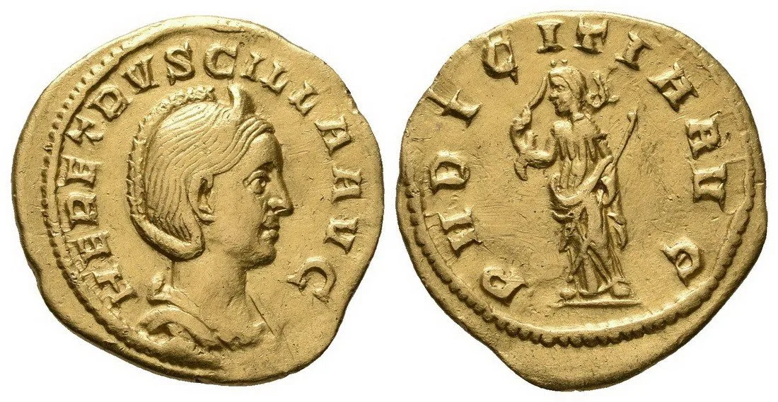 Herennia Etruscilla, manželka Trajana Decia — 1