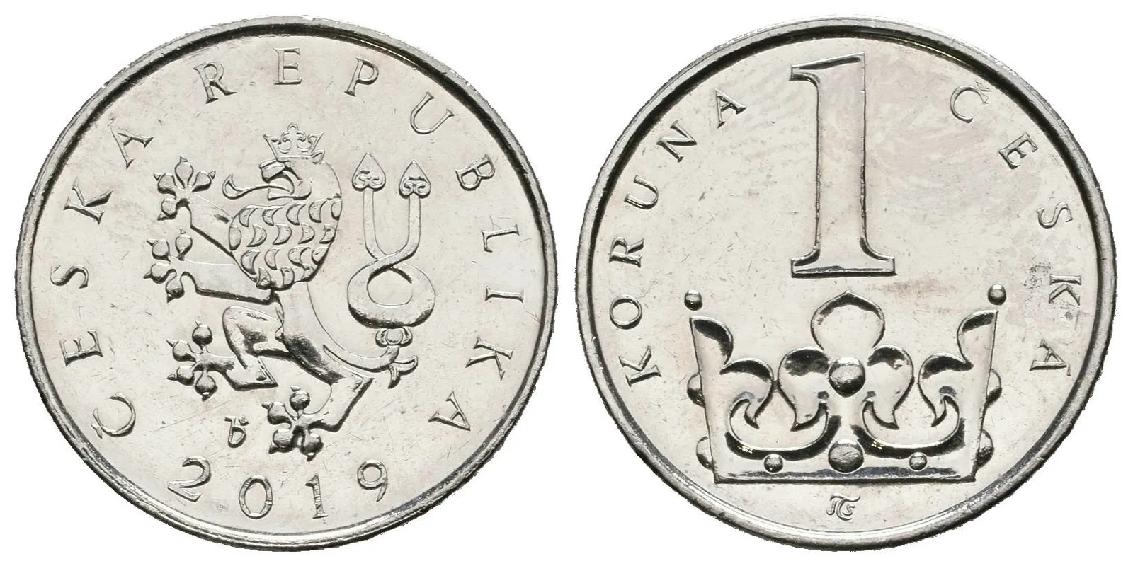 1 Koruna 2019