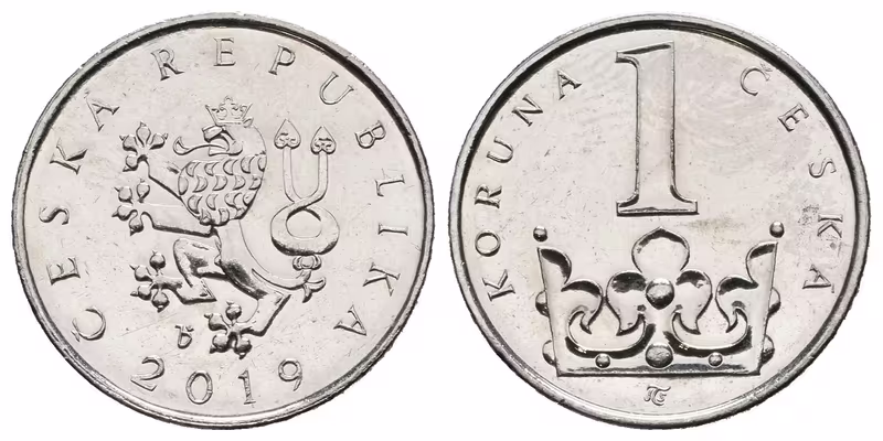 1 Koruna 2019