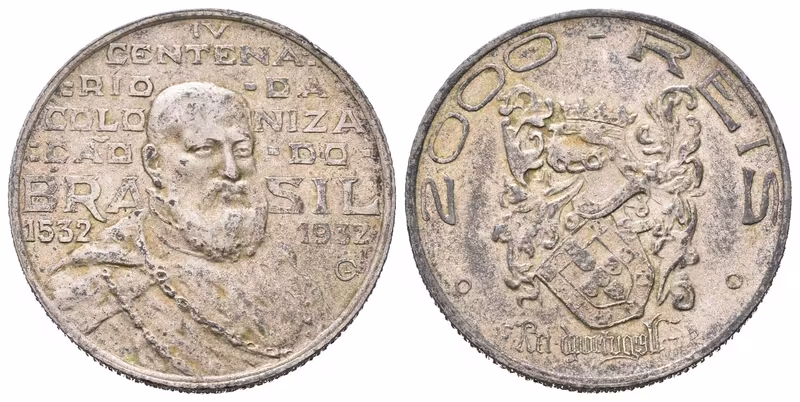Brazílie, 2000 Reis 1932
