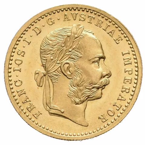 Dukát 1911, krásná zachovalost, ražební lesk, patina na Rv.,