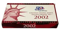 USA, Sada stříbrných mincí 2002