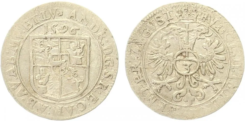Murbach a Lüders - opatství, Andreas von Österreich, 1587 - 1600 — 1
