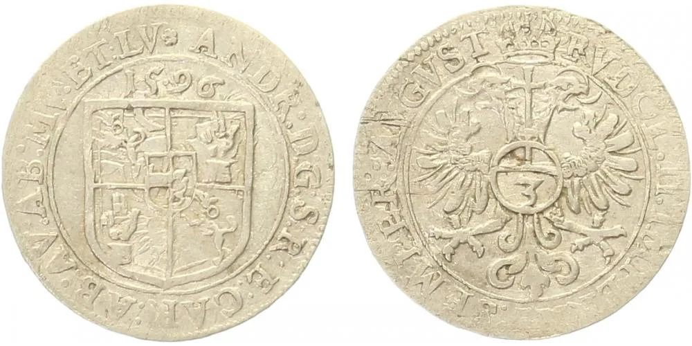 Murbach a Lüders - opatství, Andreas von Österreich, 1587 - 1600 — 1