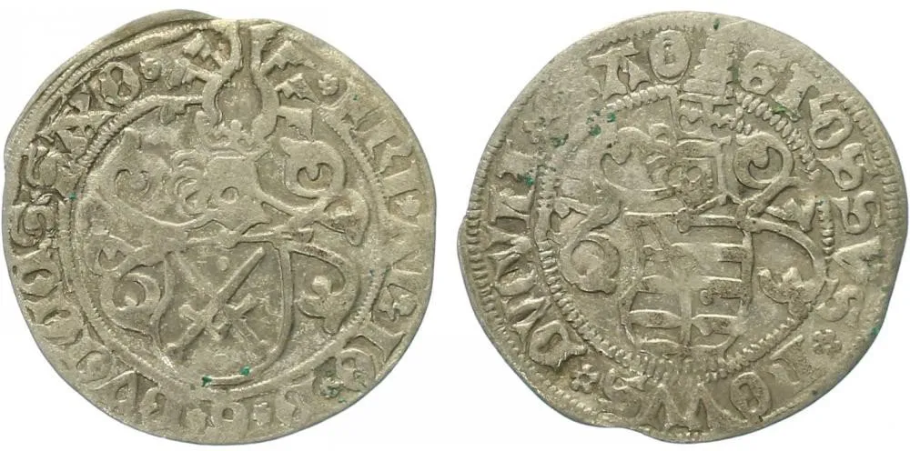 Sasko, Friedrich III., Albrecht a Johann, 1486 - 1500 — 1