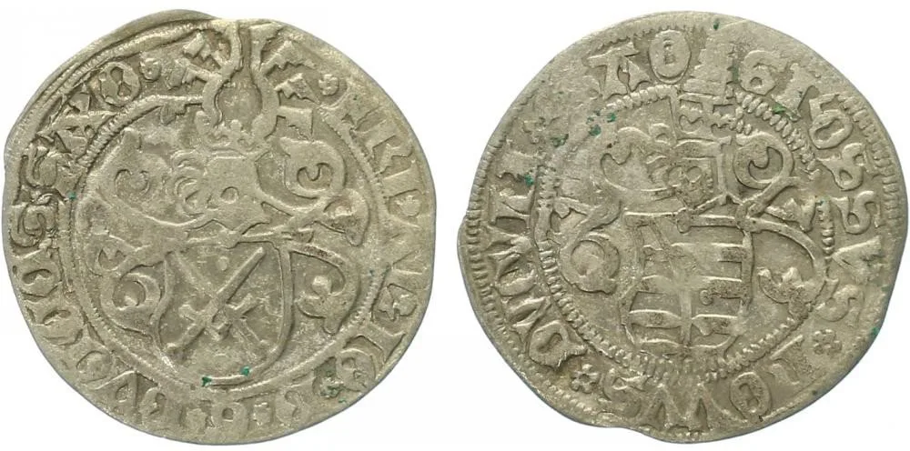 Sasko, Friedrich III., Albrecht a Johann, 1486 - 1500 — 1
