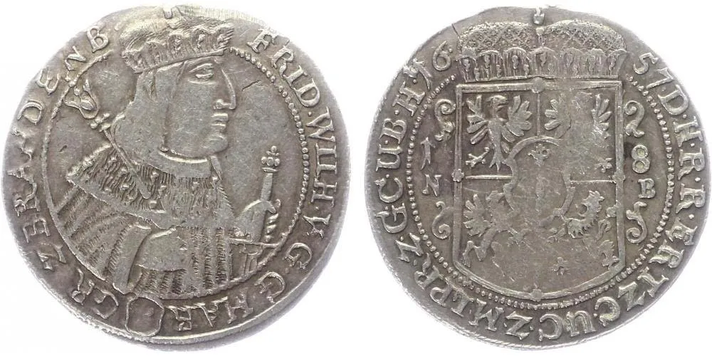 Brandenburg - Preussen, Friedrich Wilhelm, 1640 - 1688 — 1