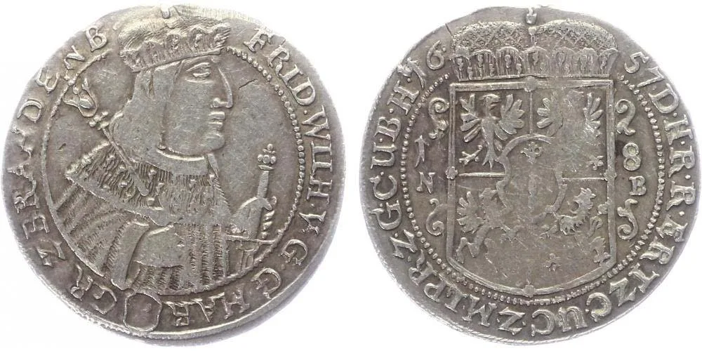Brandenburg - Preussen, Friedrich Wilhelm, 1640 - 1688 — 1