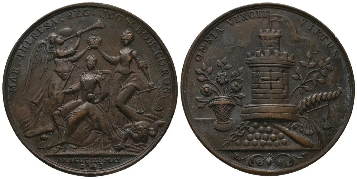Marie Terezie, 1740 - 1780 — 1