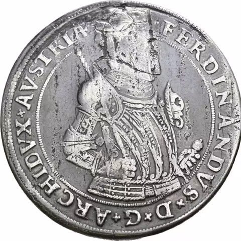 Soubor mincí - Arcivévoda Ferdinand Tyrolský, Tolar b.l., Hall, pod.
