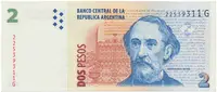 Argentina, 2 Pesos (2002), P.352