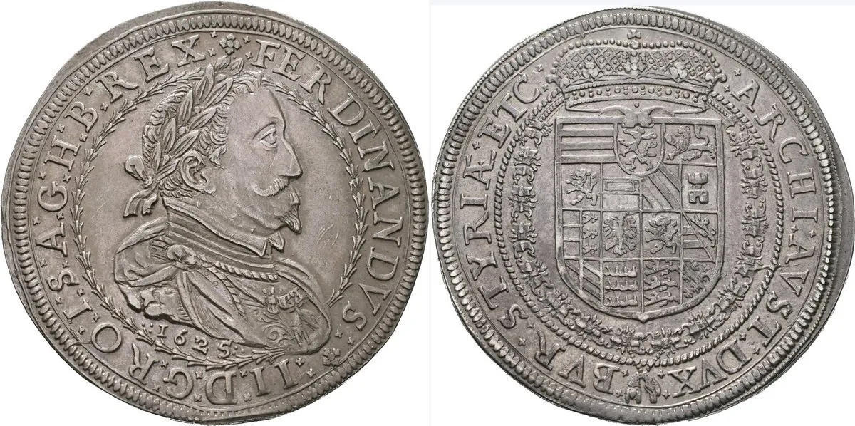 Ferdinand II., 1619 - 1637 (Mince dobrého zrna) — 1