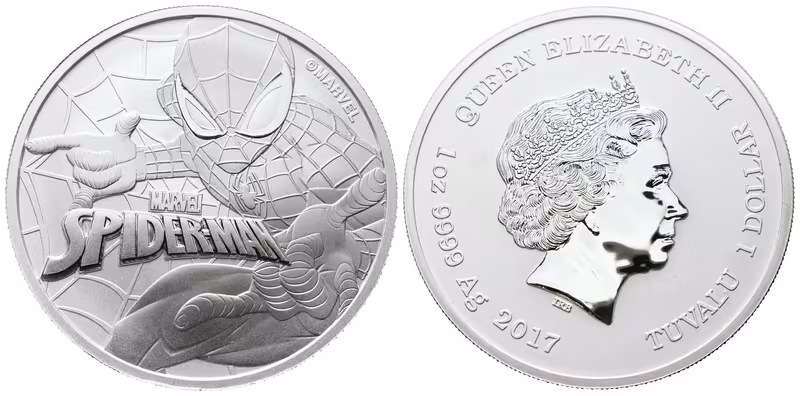 Tuvalu, Dollar 2017 - Siderman (Marvel série)