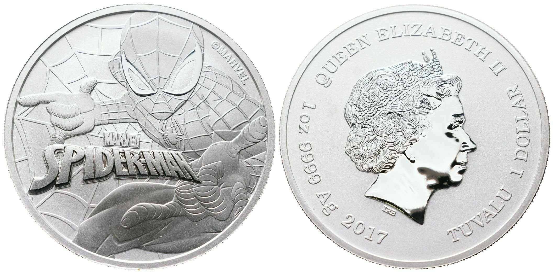Tuvalu, Dollar 2017 - Siderman (Marvel série)