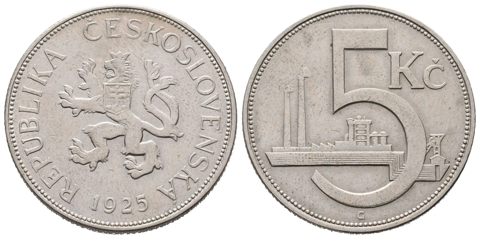 5 Koruna 1925