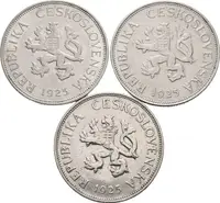 5 Koruna 1925_3 ks — 1