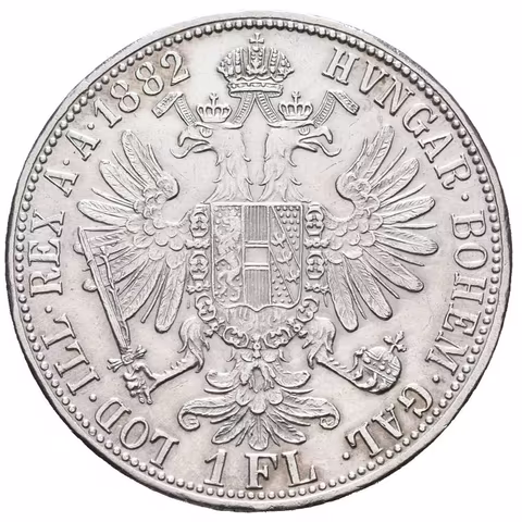 Zlatník 1882, pěkná zachovalost, rysky