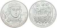 AR Medaile b.l. (2013) - Markéta Lucemburská - 700. výročí narození