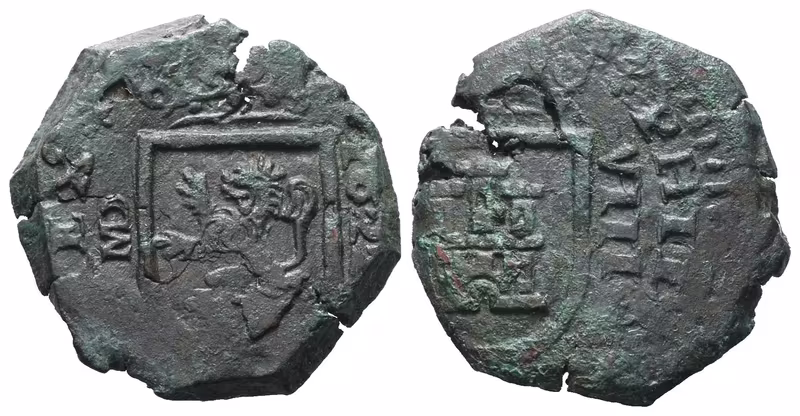 Španělsko, 8 Maravedi 1622 MD