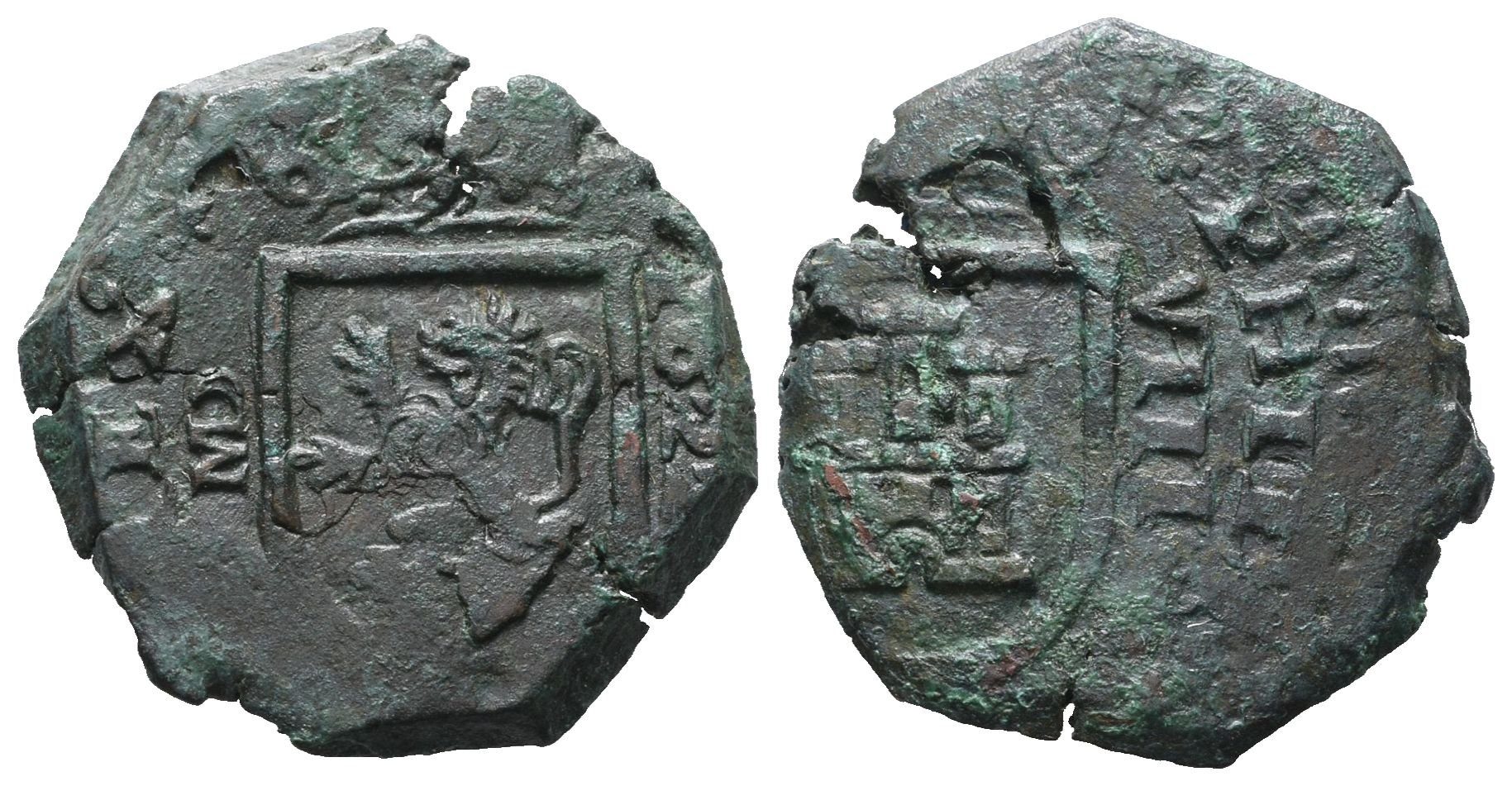 Španělsko, 8 Maravedi 1622 MD