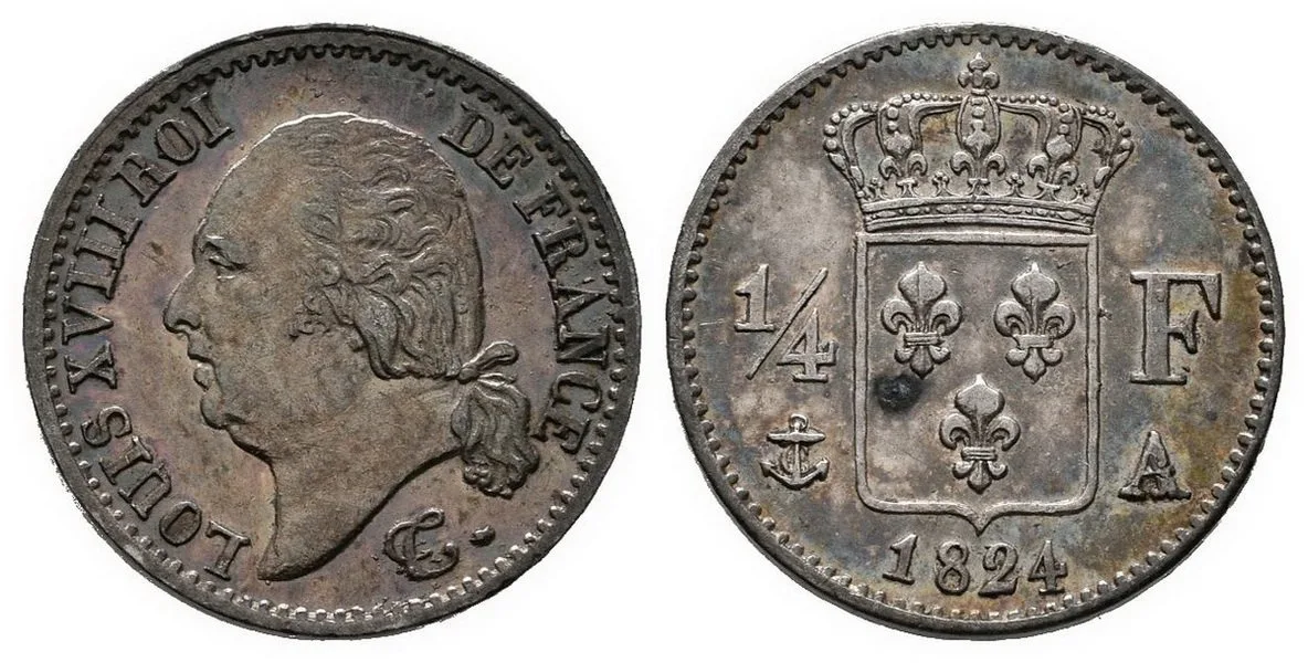 Francie, Louis XVIII., 1815 - 1824 — 1