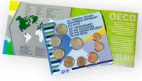 Ročníková sada mincí 2000 - 2020 - 20.výročí vstupu SR do OECD - fotografie 2