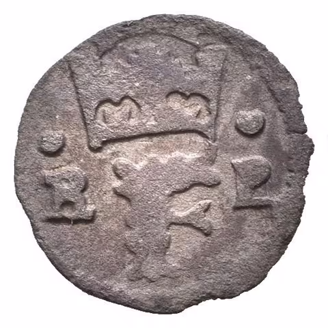 Malý peníz b.l., Kutná Hora, Cn.5, Sm.74, ČS.27, patina, starý pod. lístek