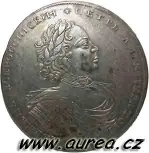 Rusko, Petr I., 1689 - 1725 — 1