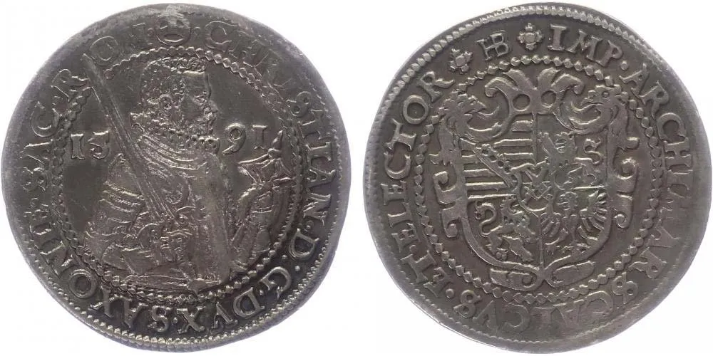 Sasko, Christian I., 1586 - 1591 — 1