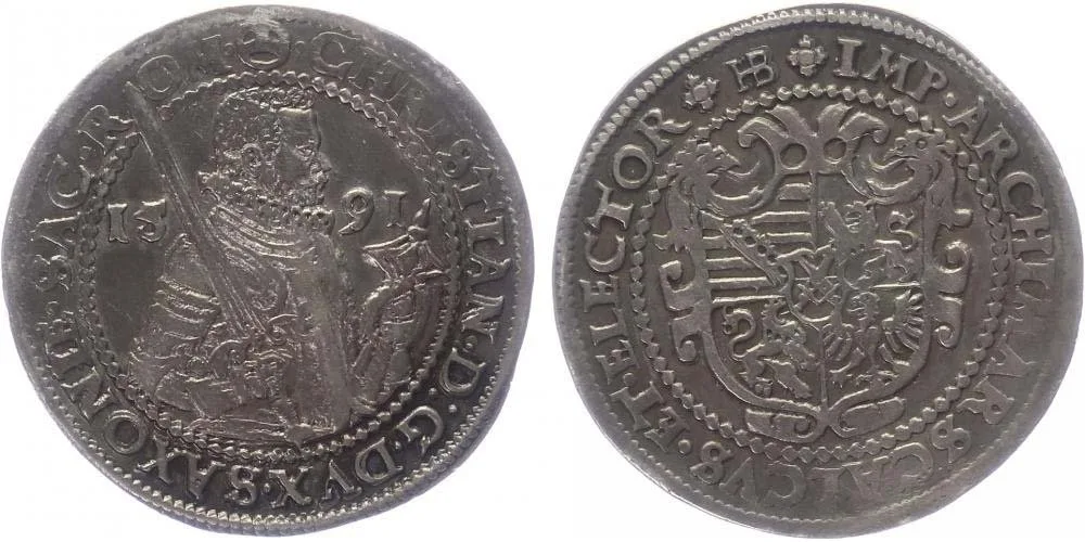 Sasko, Christian I., 1586 - 1591 — 1