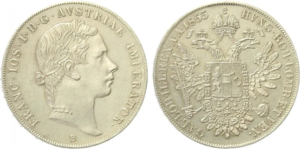 Konvenční měna, 1848 - 1857 — 1