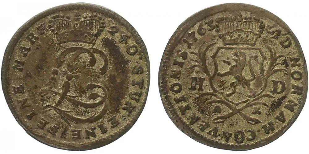Hessen - Darmstadt, Ludwig VIII., 1739 - 1768 — 1