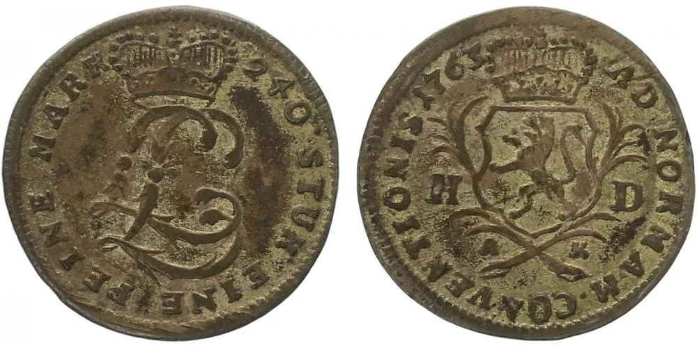 Hessen - Darmstadt, Ludwig VIII., 1739 - 1768 — 1