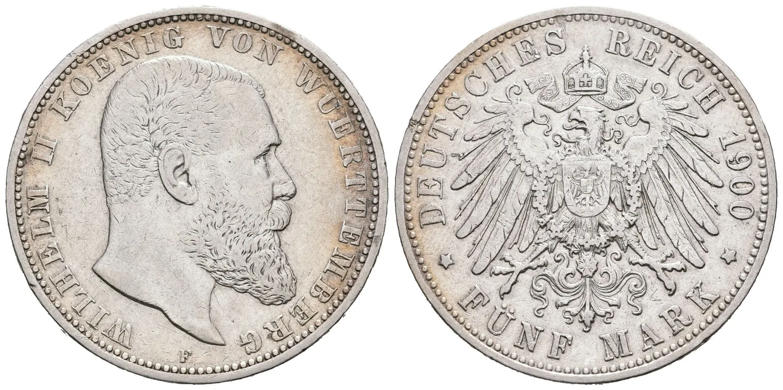 Württembersko, 5 Marka 1900