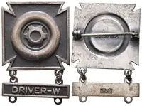 USA, Stříbrný Odznak pro řidiče a mechaniky