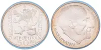50 Kčs 1975 - Stanislav Kostka Neumann, PROOF