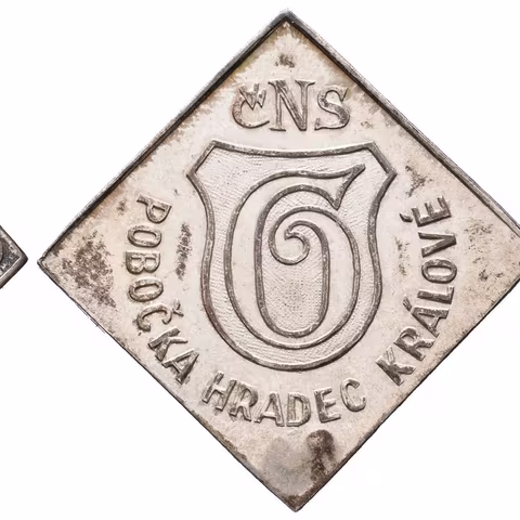 AR Klipa 1980 - 10. výročí nálezu denárů, Ag 0,900, 25,5 mm (6,37 g),